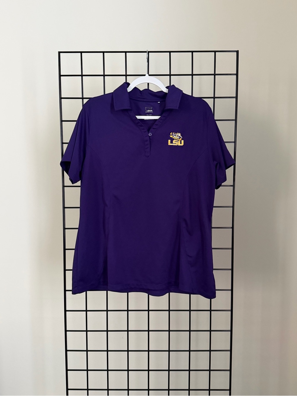 Cutter & Buck Women's Purple LSU Embroidered Polo